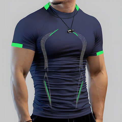Man Quick Dry Summer Running Shirt