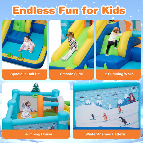 Babyjoy 7-in-1 Kids Inflatable Bounce