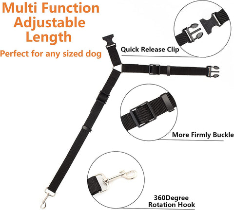 Two-in-one Nylon Adjustable Dogs Harness