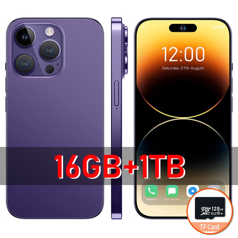 i14 Pro Max 5G Cellphones Full Screen 4G Smartphones
