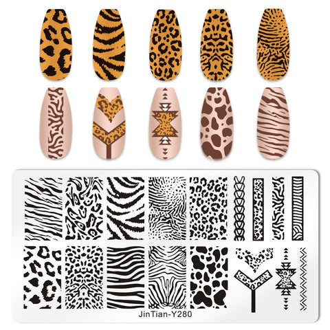 New Nails Art Stencil Stamp Tools