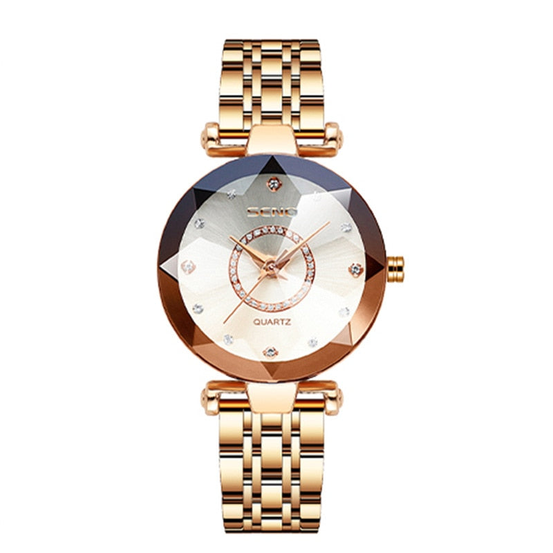 Women Fashion Crystal Quartz Watch