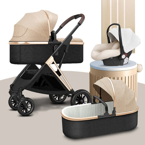 Baby 3 In1  Cariage Travel Stroller