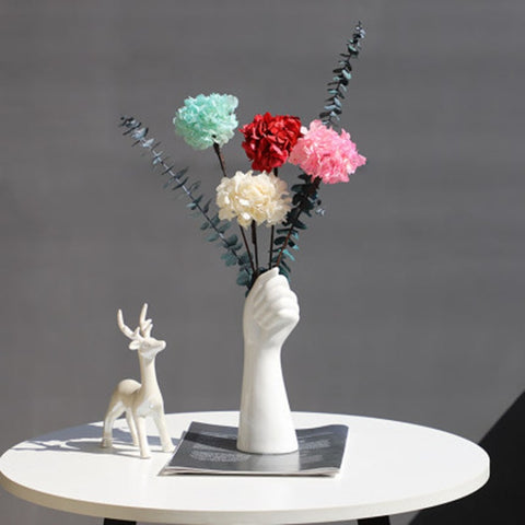 Nordic style Hand Flowers Vase