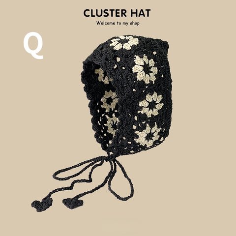2023 Flower Crochet Bucket Hat