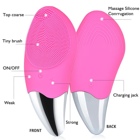 Mini Electric Facial Cleansing Brush