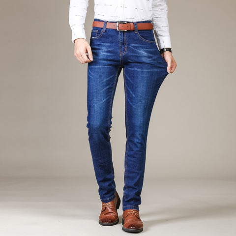 Men Casual Straight Stretch Fashion Trousers