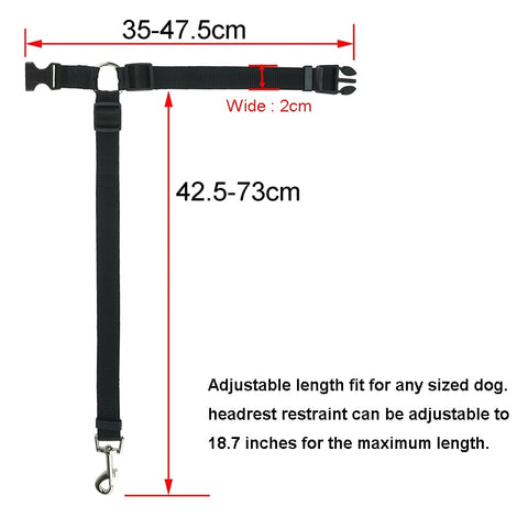 Two-in-one Nylon Adjustable Dogs Harness
