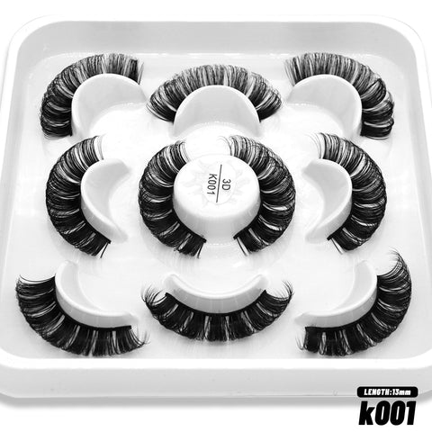 3D False Russian  Eyelashes