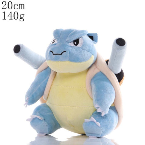 25cm Pikachu Charmander Squirtle Bulbasaur Anime Toys