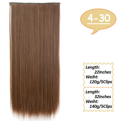 22Inch/32Inch Clip On Hair Extensions