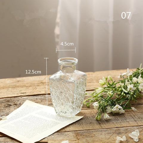 Transparent Glass Vases