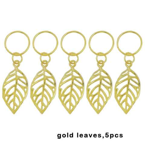 5-50Pcs/lot Mix Color Charms Hair Braid