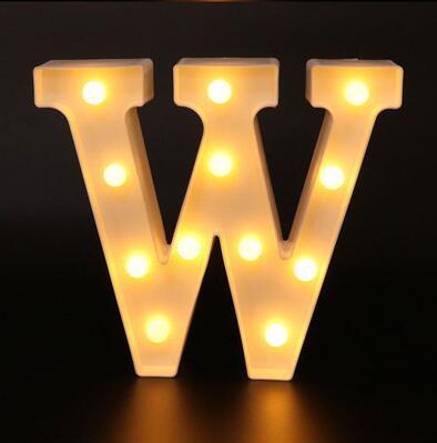 New Alphabet Letter LED Lights