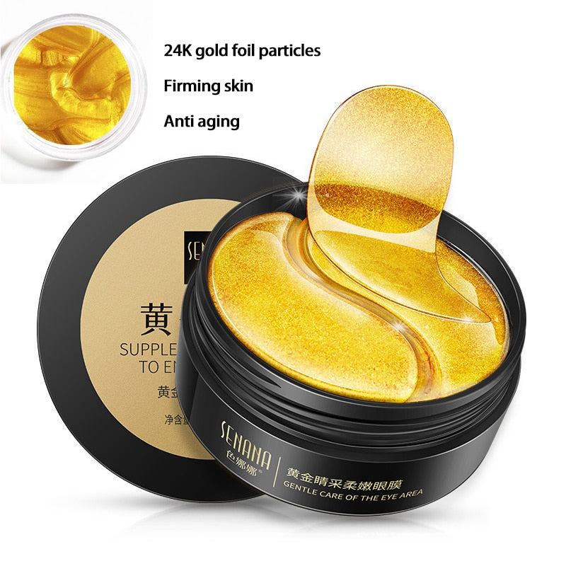 24K Gold Hyaluronic Acid Eye Mask Remove