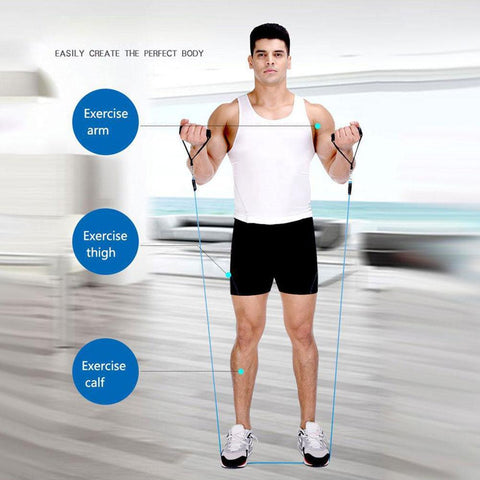 11 pcs Resistance Bands Set