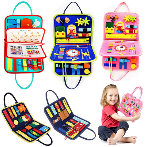 New Busy Board Montessori Toys