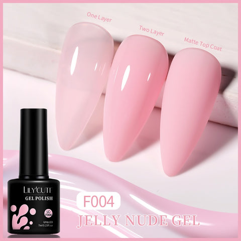 7ML Jelly Glass Gel Nail Polish