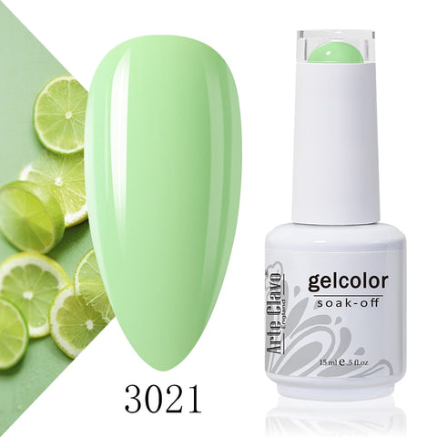 15ml Rose Red Color Series Gel Nail Polish