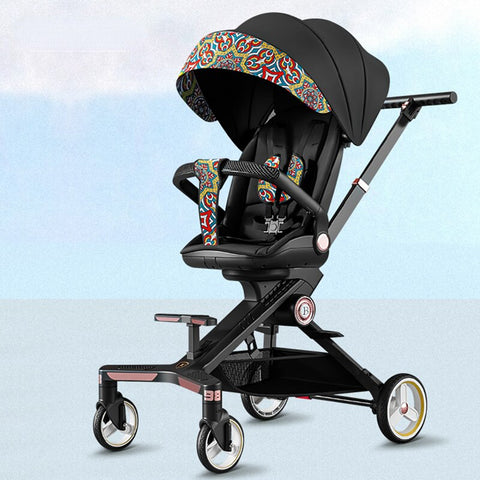 Baby Can Sit Lie Two-way Folding Stroller