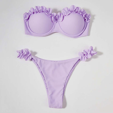 Women Bikini Brazilian Swimsuit Push-up Bra Bikini Set