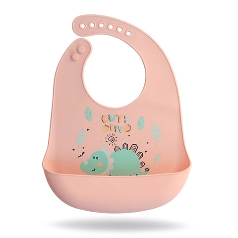 Printed Soft Baby Silicone Bibs