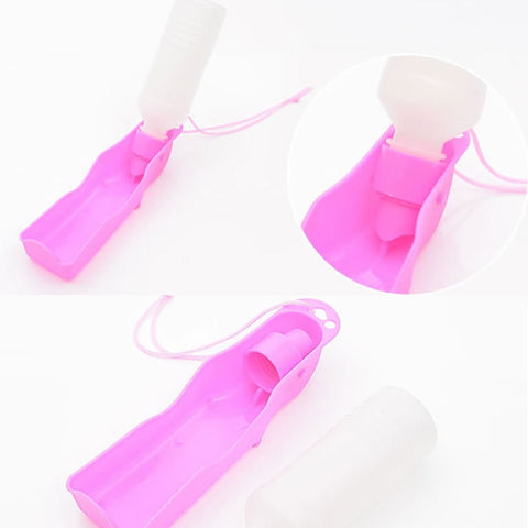 Pet Portable Plastic Drinking Water Bottle