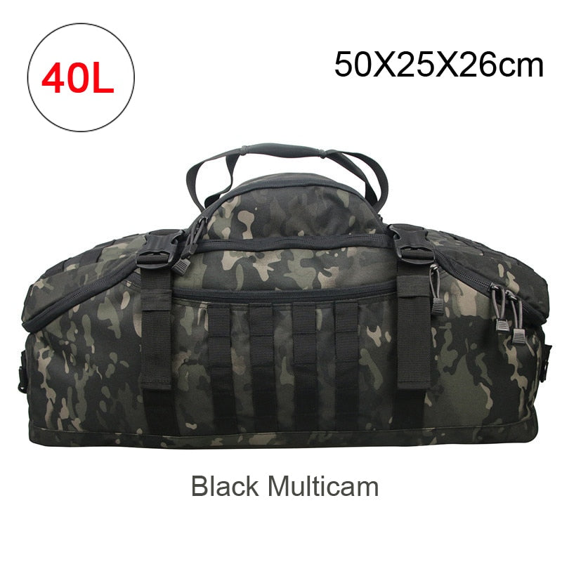 40L 60L 80L Men Army Sport Gym Bag