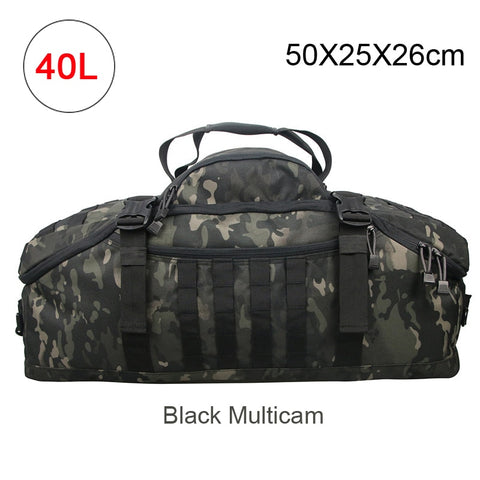 40L 60L 80L Men Army Sport Gym Bag