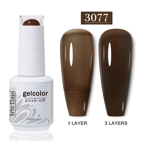 Arte Clavo 15ml Gel Nail Polishes