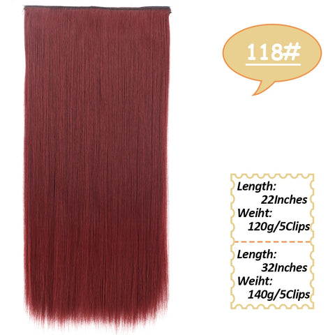 22Inch/32Inch Clip On Hair Extensions