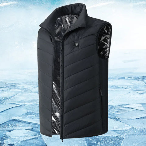 Thermal Warm Vest 9 Area Heating USB Electric Heating Vest