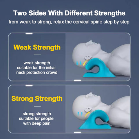 New Neck Stretcher Massage Pillow