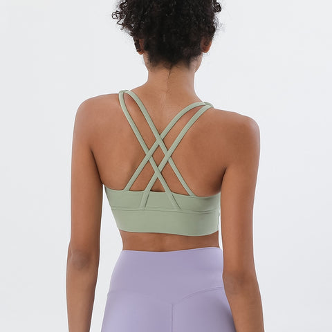 Women Fitness Yoga Sports Bra