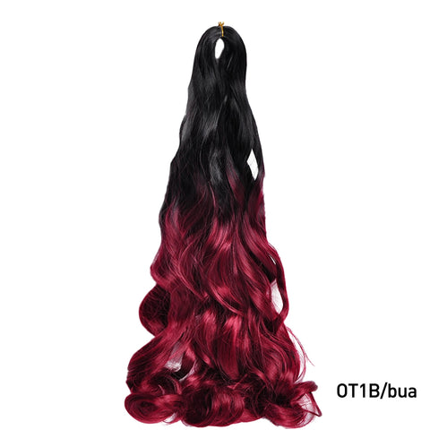New French Curls Braiding Hair