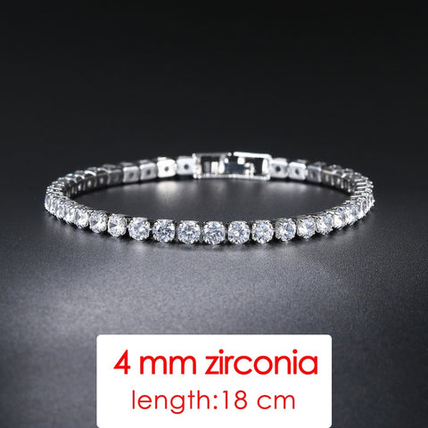Women Fashion Small Cubic Zircon Crystal Bracelets