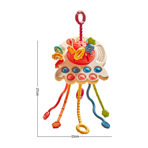 Baby Montessori Pull String Sensory Toys