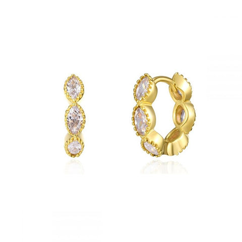 New Women Hoop Dangle Earrings