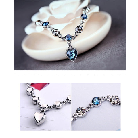 Women Silver Color Lucky Bracelet
