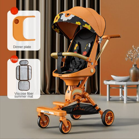 New Foldable Two-way Baby Stroller