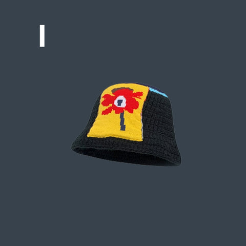 2023 Flower Crochet Bucket Hat