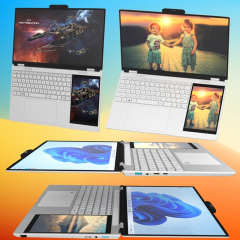 New Arrivals Dual Screen Laptop