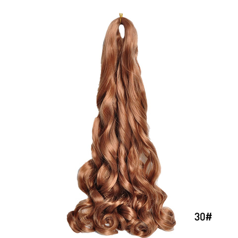 New French Curls Braiding Hair