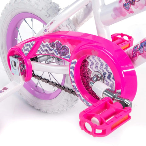 White BMX 12 In Kids Bike