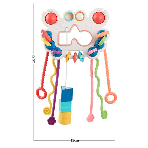 Baby Montessori Pull String Sensory Toys
