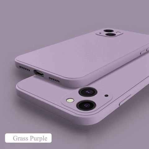 Original Liquid Silicone Square Phone Case