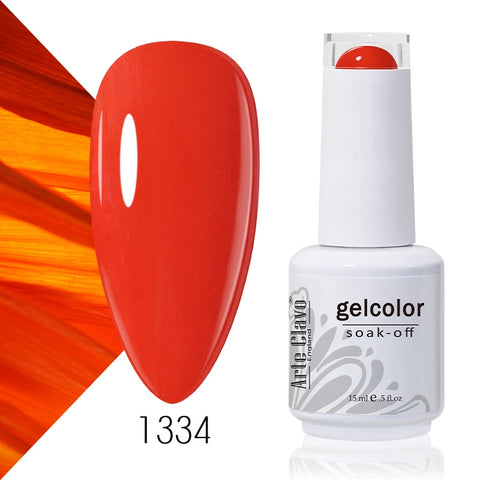 15ml Rose Red Color Series Gel Nail Polish
