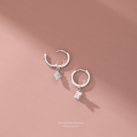 925 Sterling Silver Hoop Earrings