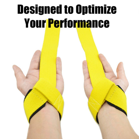 Pair Gym Lifting Straps Fitness Gloves