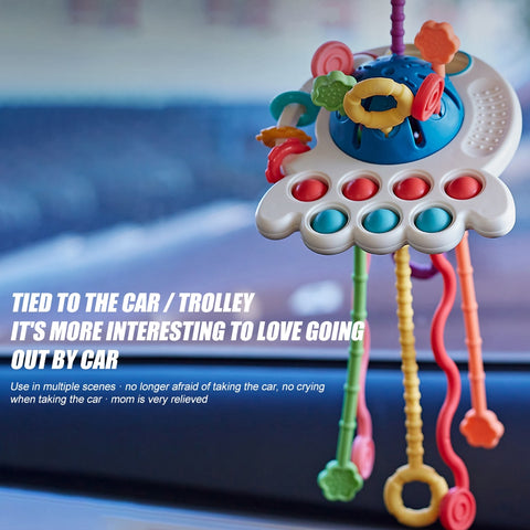 Baby Montessori Pull String Sensory Toys